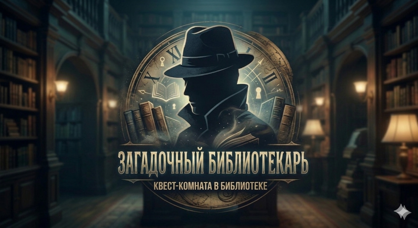 Загадочный библиотекарь — Квест-комната в библиотеке
